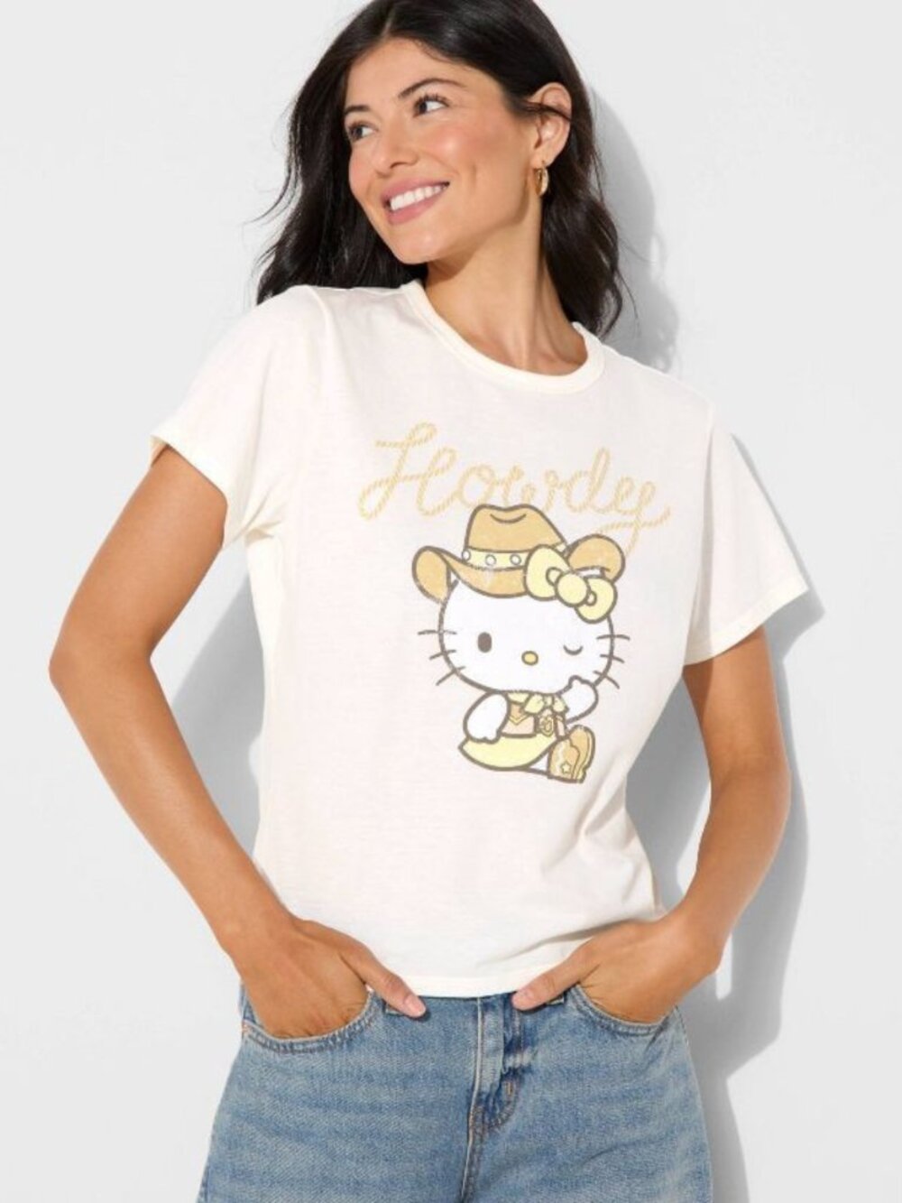 Hello Kitty Howdy Tee Shirt